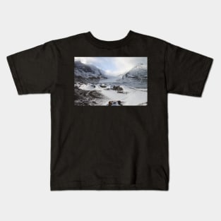 Athabasca Glacier, Jasper, Canada Kids T-Shirt